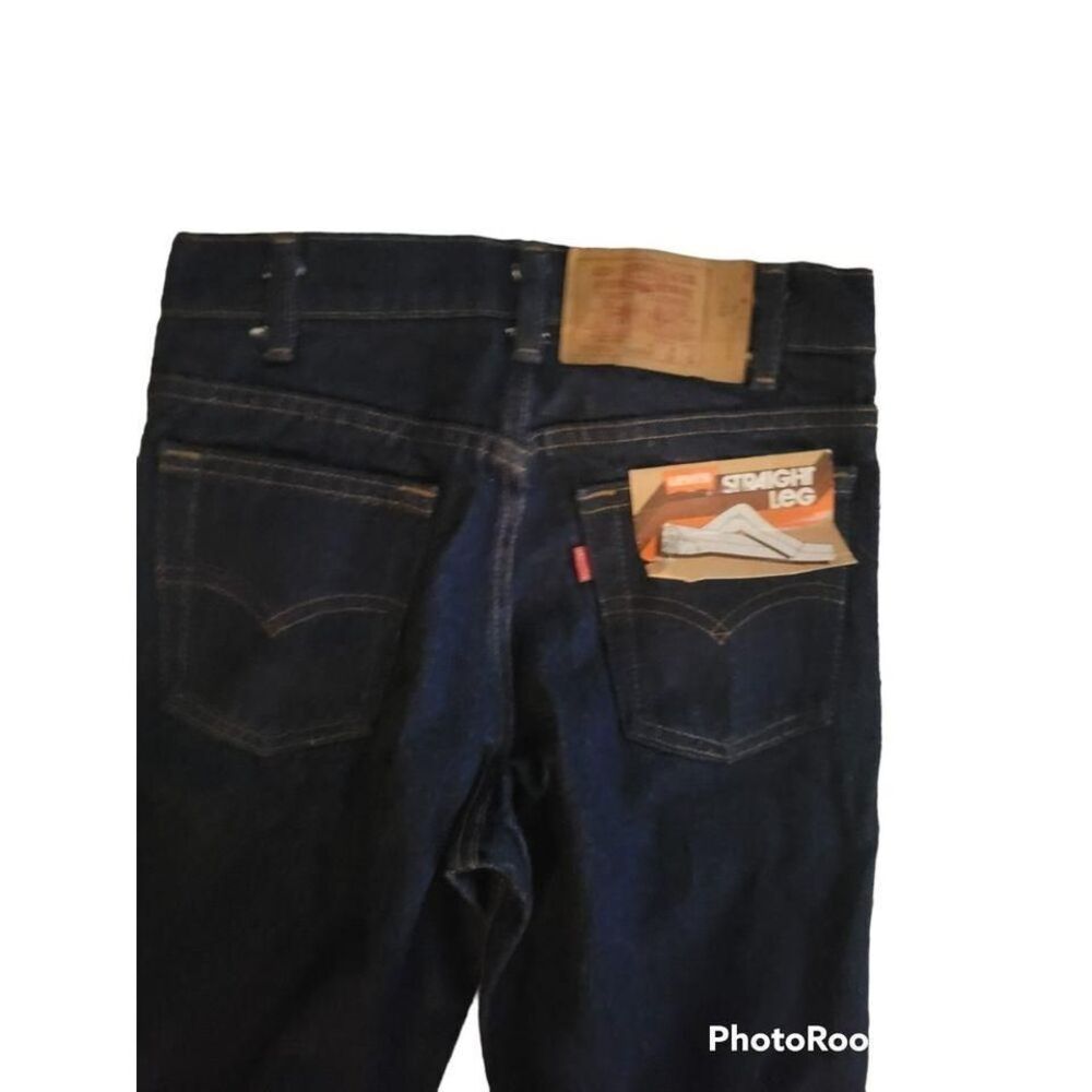 New/W/Tags VINTAGE RARE Levi's 720 0216  Straight Leg‎ Jeans 26×34